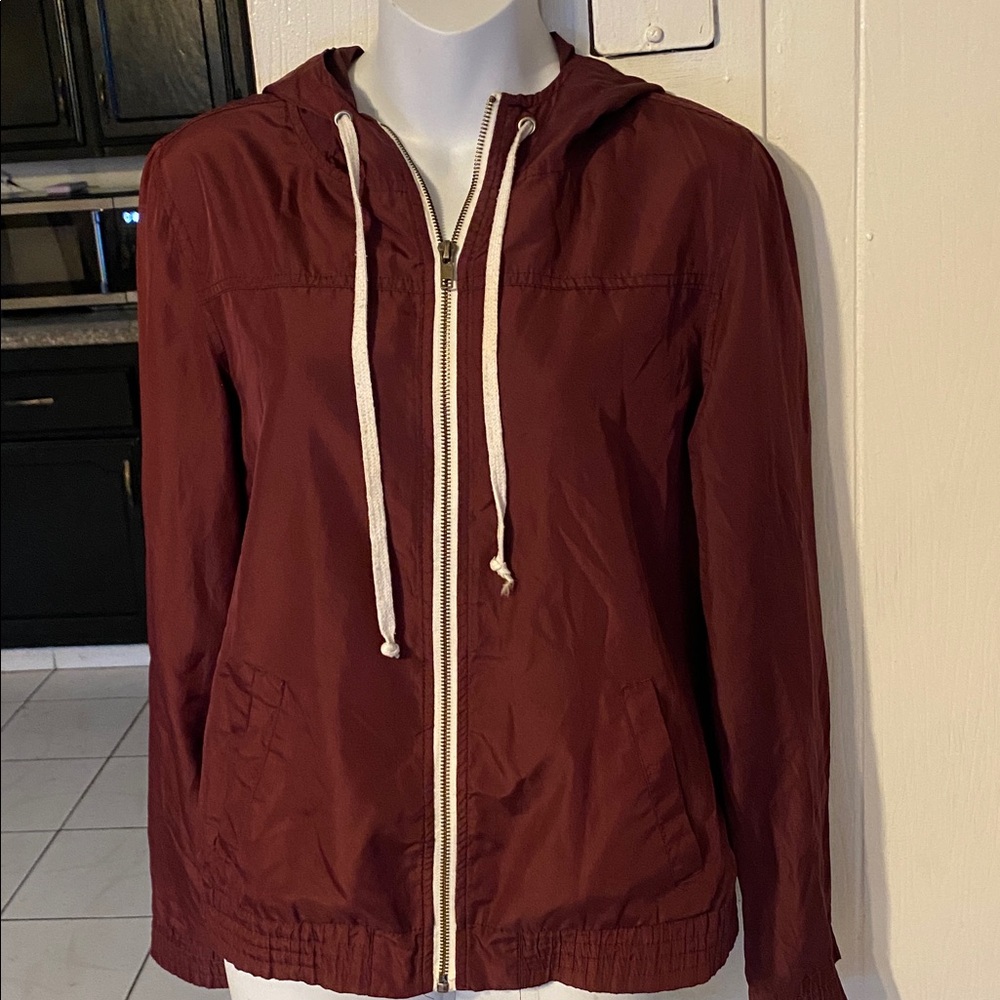 Zine Clothing Burgundy Jacket